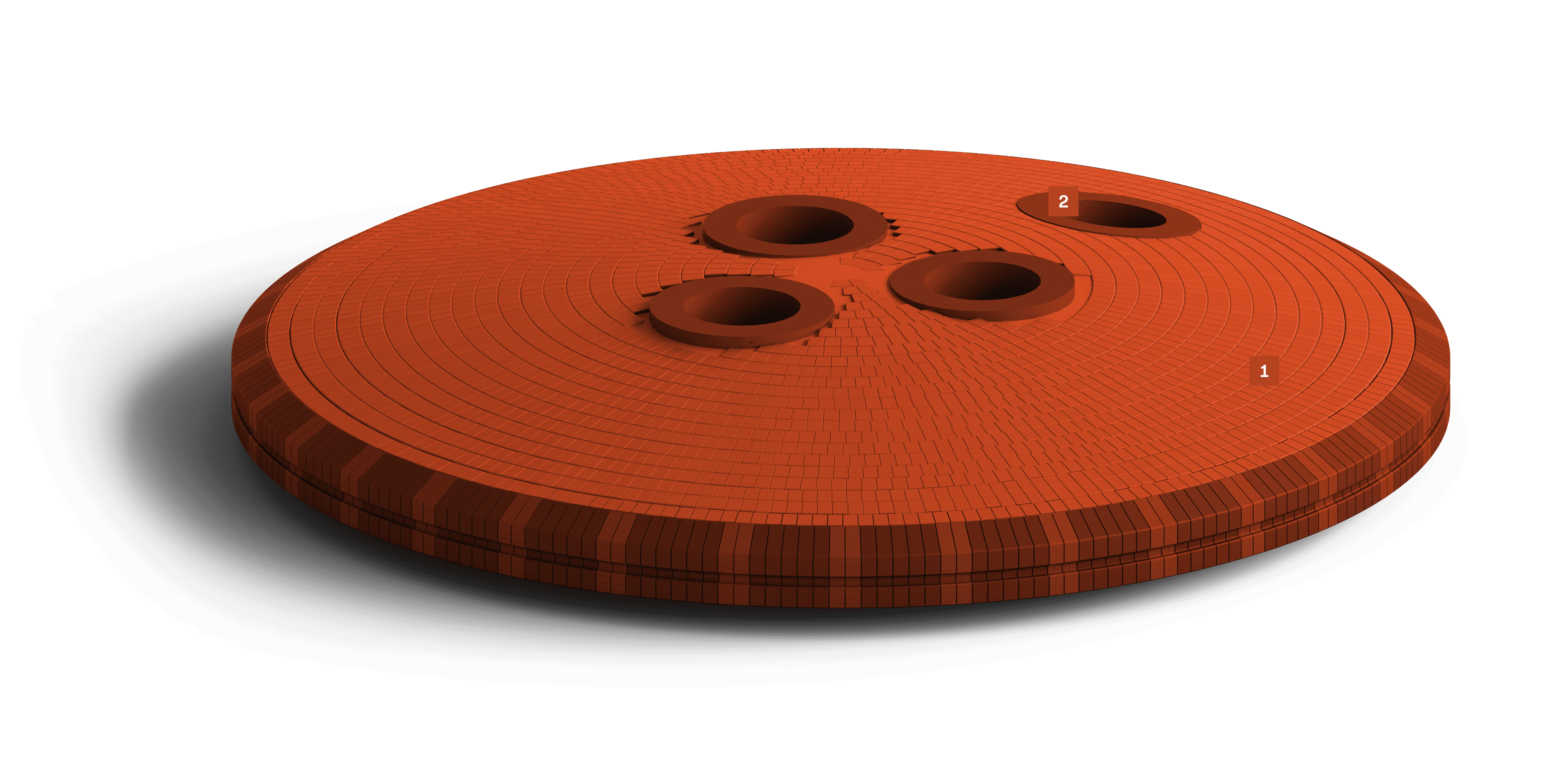 Electric Arc Furnace roof