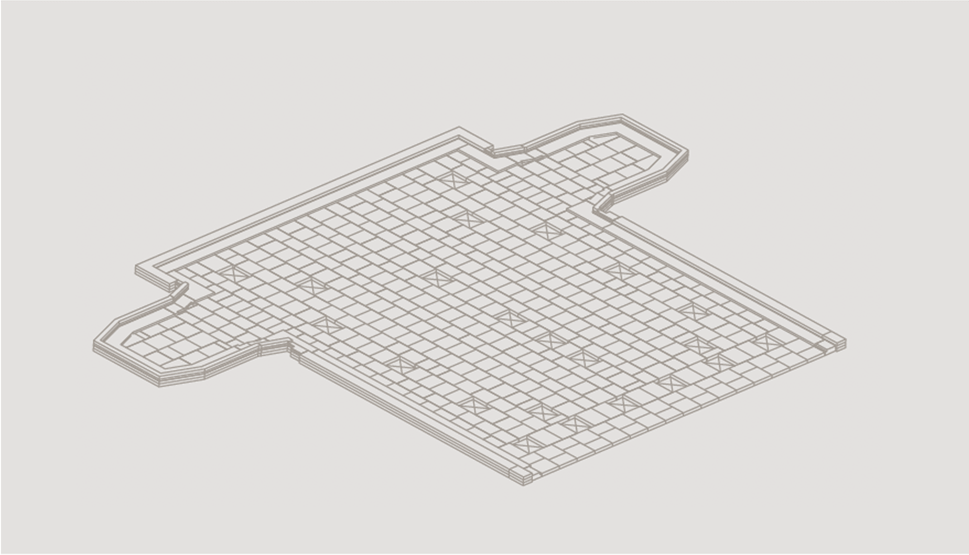Pre-Assembly of Tank Floor and Dome Linings